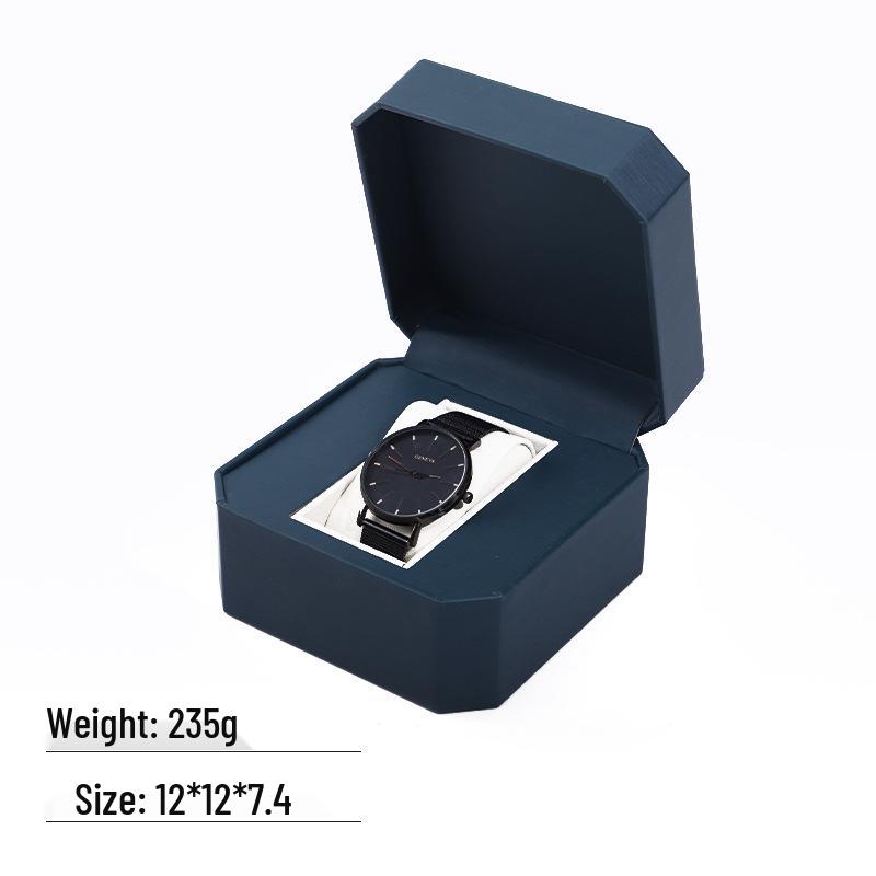 PU Watch Box: Flip-Top Display & Storage for a High-End Feel