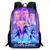 Grundschultasche Hexenjäger-Gruppe bedruckter Rucksack Zeichentrick-Animation Rucksack K-POP Kinderrucksack leicht
