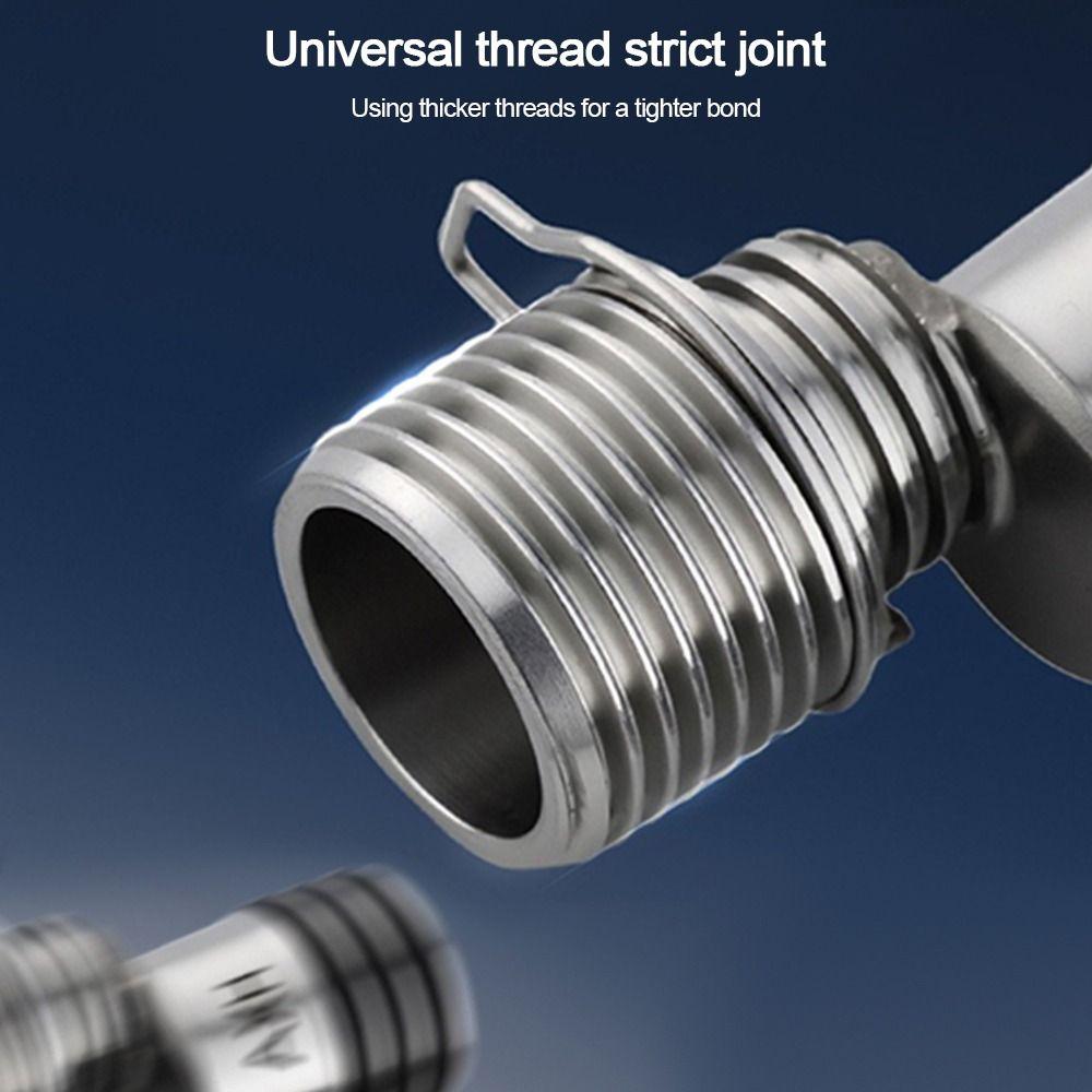 Stainless Steel Angled Curved Foot Angle Adjustment Thickened Eccentric Screw Corner Lengthened Wall Mounted