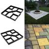 Garden Path Maker Mold DIY Garden Mold Manually Paving Cement Brick Stone Road Concrete Mould Reusable Paving Sidewalk Mold Tool