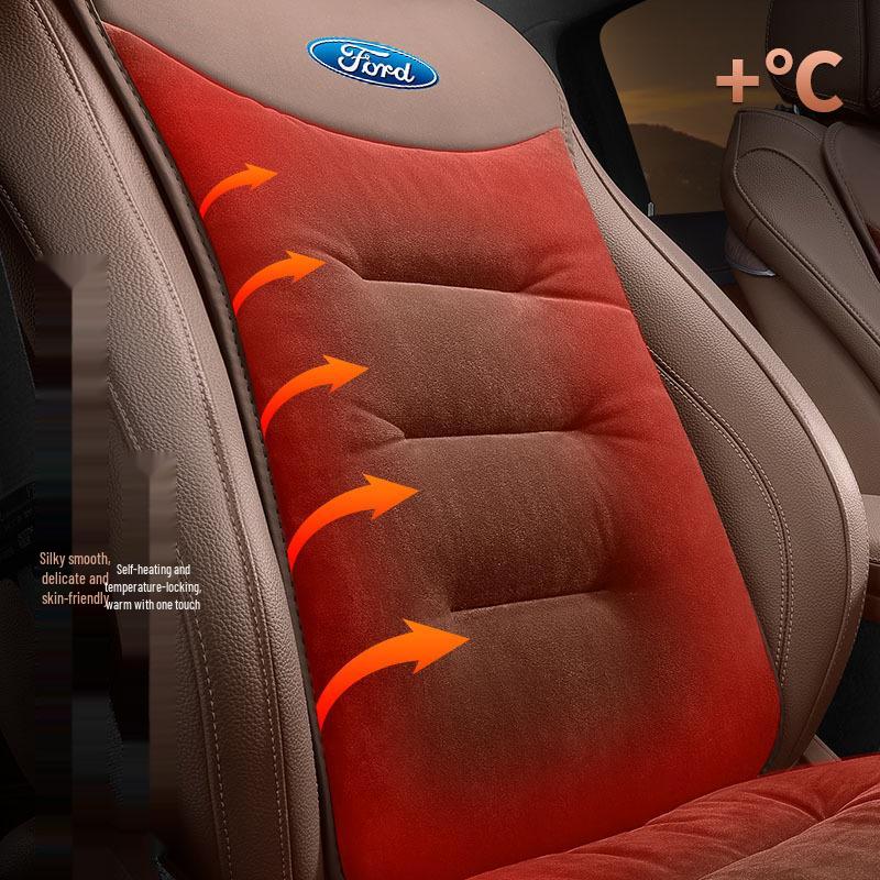 Flanell Winter Sitzkissen für Ford Mondeo, Edge, Explorer, Focus und Lingrui