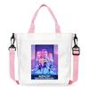Horký prodej KPOP Dívčí skupina Demon Hunter Tištěná plátěná taška Módní dámská dojížděcí taška přes rameno crossbody