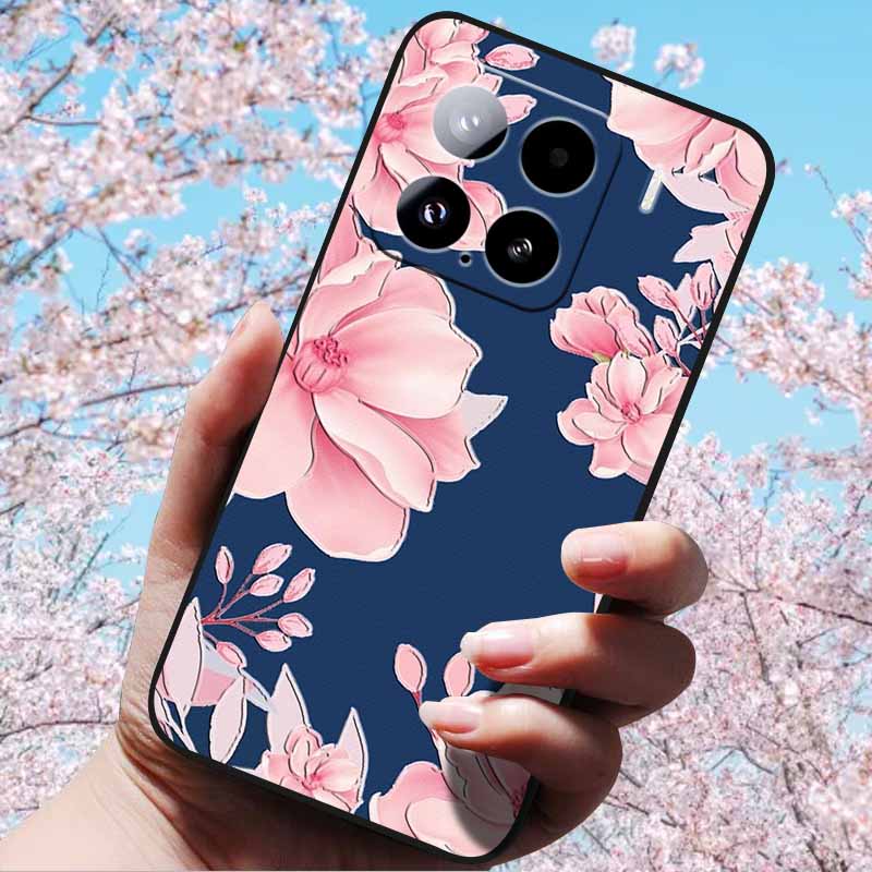 For Xiaomi 15 Pro 5G 6.73"Cases 3D Relief Soft Silicone Cover Retro Embossed for Xiaomi 15 5G Phone Mi 15pro 15 3D Soft TPU Case
