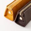 Slip-on PB Zipper Pencil Case, Medium, Cognac, IPV-5801
