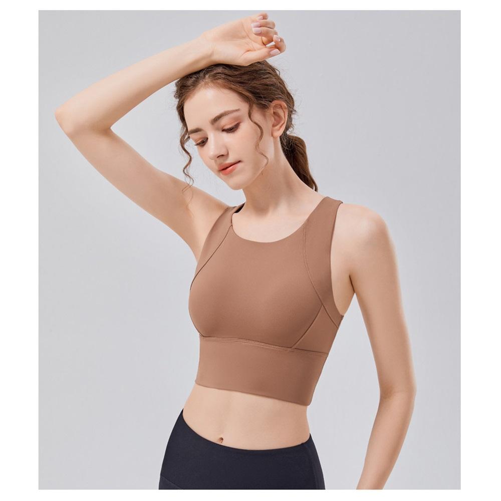 High-intensity Summer Sports Tennis Yoga Underwear, Shock-absorbing, Fitness And Running One-piece Fixed Chest Pad, A Bestseller