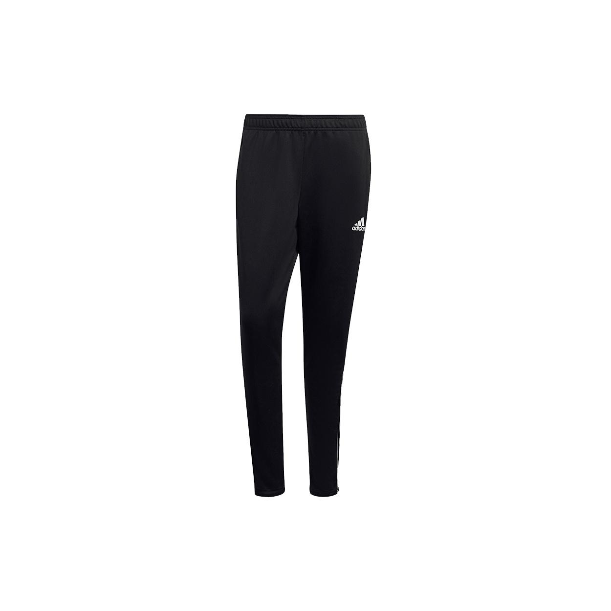Men s adidas Tiro Tk Tp Pnt Contrasting Colors Logo Soccer/Football Sports Pants/Trousers/Joggers Black GU9502 S
