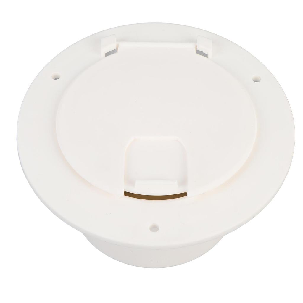 RV Round Electrical Cable Hatch Nylon Secure Fixation Sturdy for 3 1 2in Interface RV Trailer Campervan