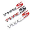 MPC4 OTOKIT 3D Metal Car Front Grill Emblem Auto Grille Badge For Honda Type S Sport Logo Civic Accord Crv Hrv Car Accessories