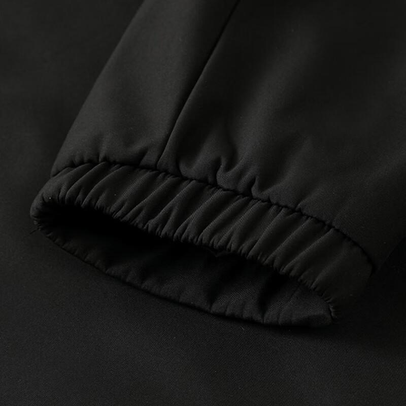 ROMON Men's Autumn/Winter Fleece-lined Stand Collar Jacket