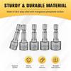 Fresh 14PCS Powerful Socket Hexagonal Wrench Hexagonal Handle Screwdriver Socket Extension Rod Pneumatic Screwdriver Insert