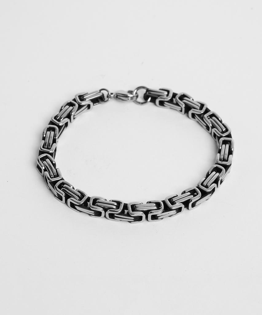 Ost 6Mm Antique Buckle Chain Steel Bracelet Otb122217Tss