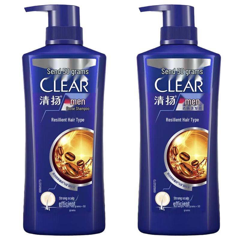 Clear Men Anti-Dandruff & Hairfall Control Shampoo Twin Pack