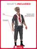 Highschool Horror School Boy Adult Halloween Costume for Costume. Adults. Size Medium.