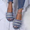 Fashion 2025 Fashion Thicken Furry Slippers for Women House Flat Comfort Slippers Woman Winter Non Slip Wear-Resistant Sandals Female