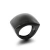 Luxury Chunky Stainless Steel Ring Women's Shiny Silver/Gold/Black Color Anillos Wedding Party Bands Trend Jewelry Roung Gift