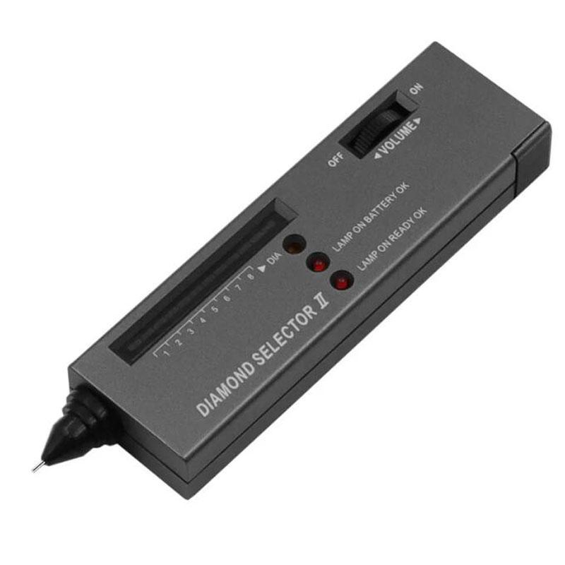 Diamond Gems Tester Pen Portable Gemstone Selector Tool LED Indicator Accurate Reliable Jewelry Test Tool
