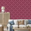 Geometric Rose Diamonds Wallpaper, Rose Background for Living Room and Bedroom 50x1000