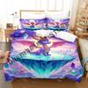 3D Print Spyro Reignited Trilogy Cartoon Game Bedding Set Single Twin Full Queen King Size Bed Set Adult Bedroom Duvetcover Set
