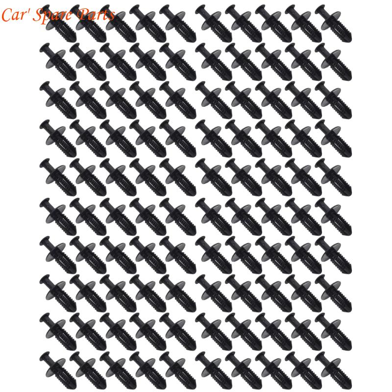 

Y4UA 100pcs Bumper Fastener Fixed Clamp A1249900492 1249900492 for C Class Wheel Mudguard Trim Clips Rivet Auto Accessories China Mainland