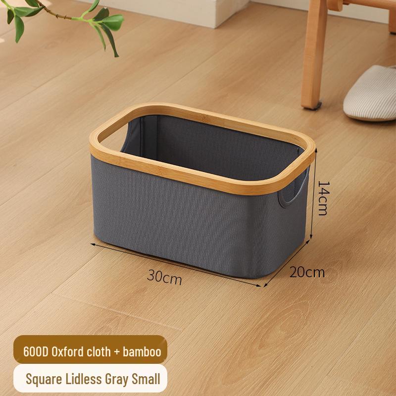 Elegant Foldable Laundry Hamper - Spacious Bathroom Storage Basket