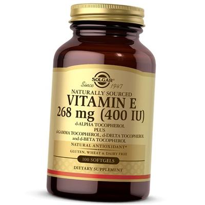 Natural Vitamin E, Vitamin E 400, 100gelcaps (36313098)