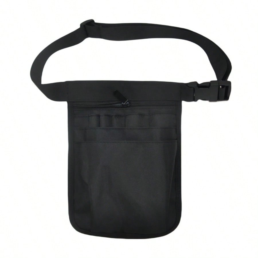 Sacoche pour Infirmières Rangement Travail Fournitures Style Européen Américain Sacoche de Taille pour Infirmière noir