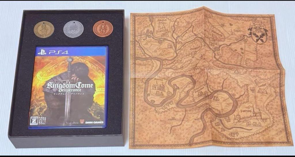 [USED] Rare PS4 Kingdom Come: Deliverance Limited Edition Box