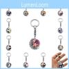Modern Haikyuu Keychain Moon Pendant Durable Zinc Alloy Key Accessory For Bags