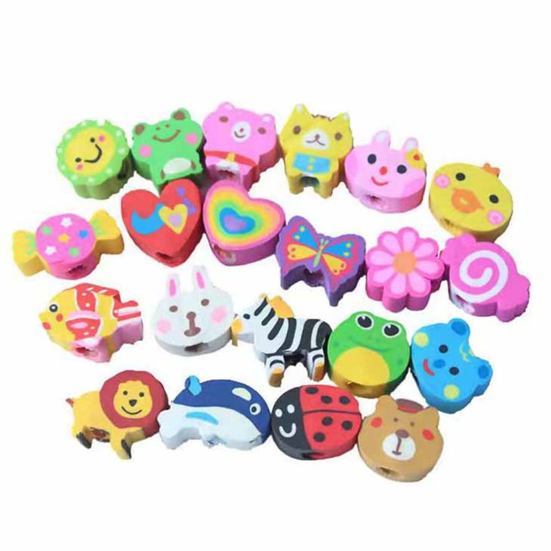 5/10/20 Stück Cartoon Radiergummis Schulbedarf Neuheit Schreibwaren Schülerpreis Klassenzimmergeschenk Belohnungen