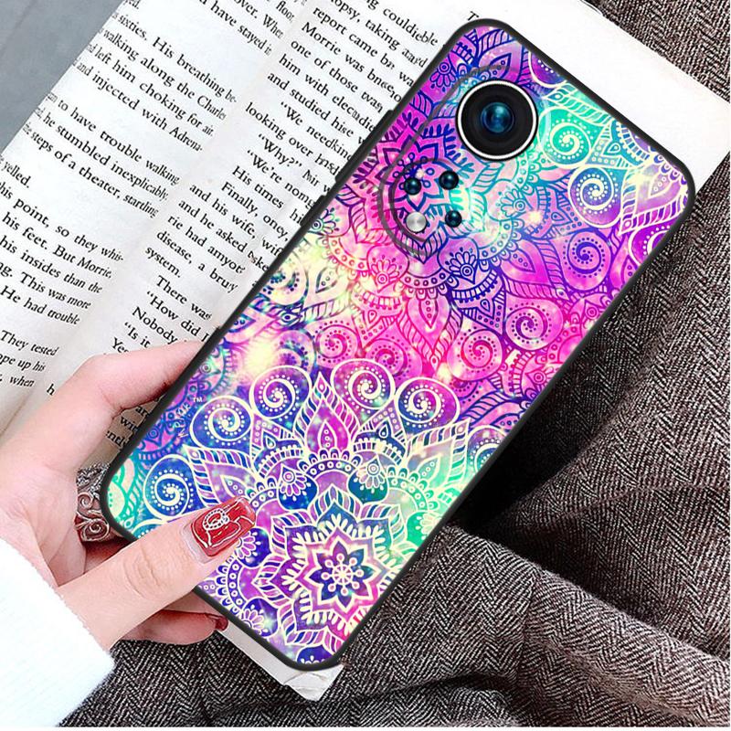 Trippy Tie Dye Floral Mandala Case For Honor X9b X8b X6 X7 X8 X9 X6a X7a X8a X9a Honor 70 50 90 Lite Magic 6 5 Pro Cover