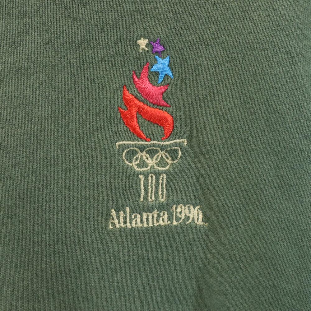 Champion 90s Old Atlanta Olympic Games Made In the USA Long Sleeve Sweat Trainer Men's Used