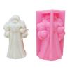 Stylish Handmade Soap and Candle Crafting Christmas Silicone Mould Flexible Home Decoration Supplies for Art Projects