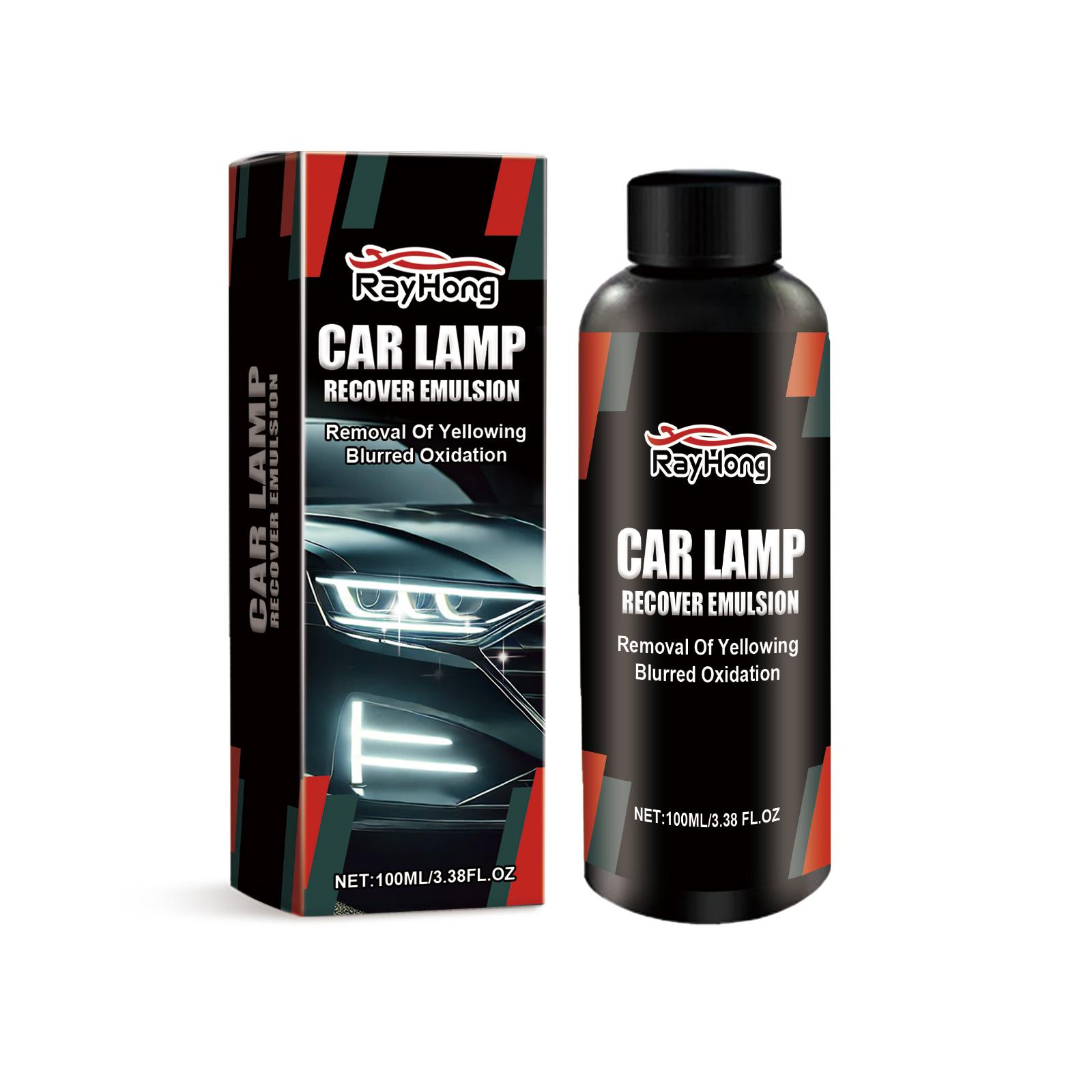 

Professional Car Headlight Restoration Polish Compound - Scratch Remover, Uv Protectant, Lens Cleaner For Auto Lights&Paint Care
