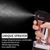 Water Sprayer 500ml/16.9oz Hair Spray Bottle Hairdressing Barber Spray Bottle Whisky Squirt Bottle Mist Salon Hair Tools Home Gardening(Silvery)