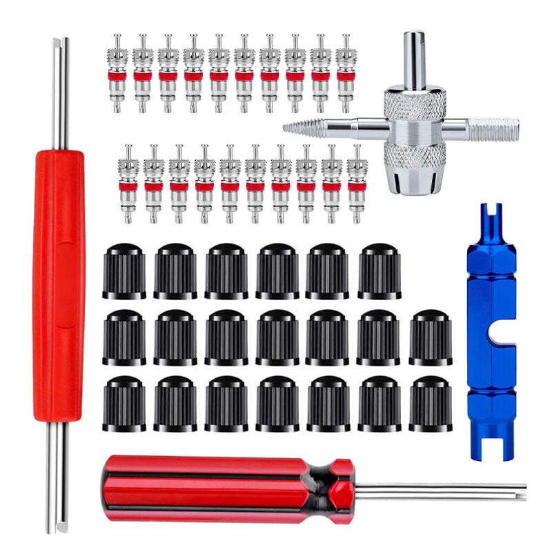 XIZUO 44-Piece Tire Valve Core Repair Tool Kit