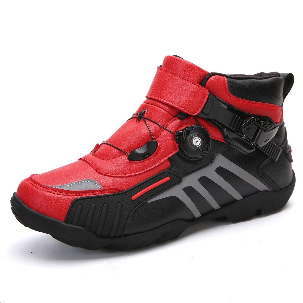 Scarpe da moto Soubu da uomo, stivali da fuoristrada per tutte le stagioni, attrezzatura da corsa corta da viaggio
