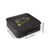 Jumper Cables Bag Black Portable for Auto EV Charger Cable Storage Organizer Oxford Cloth Convenient