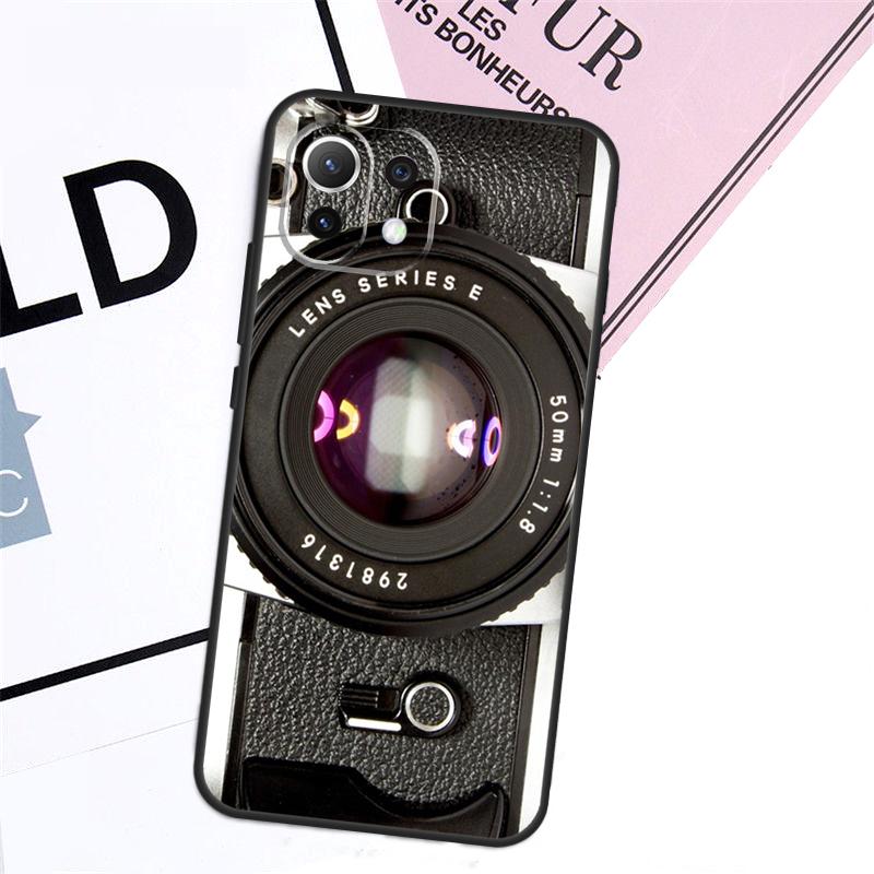 Retro Nostalgia Camera Case For Xiaomi 15 14 17 Ultra 13T 14T 15T Pro POCO F8 Ultra F7 F5 F6 X3 X5 X6 X7 Pro Cover
