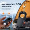 USB Rechargeable Working Light LED COB Emergency Lantern Keychain Flashlight  Outdoor