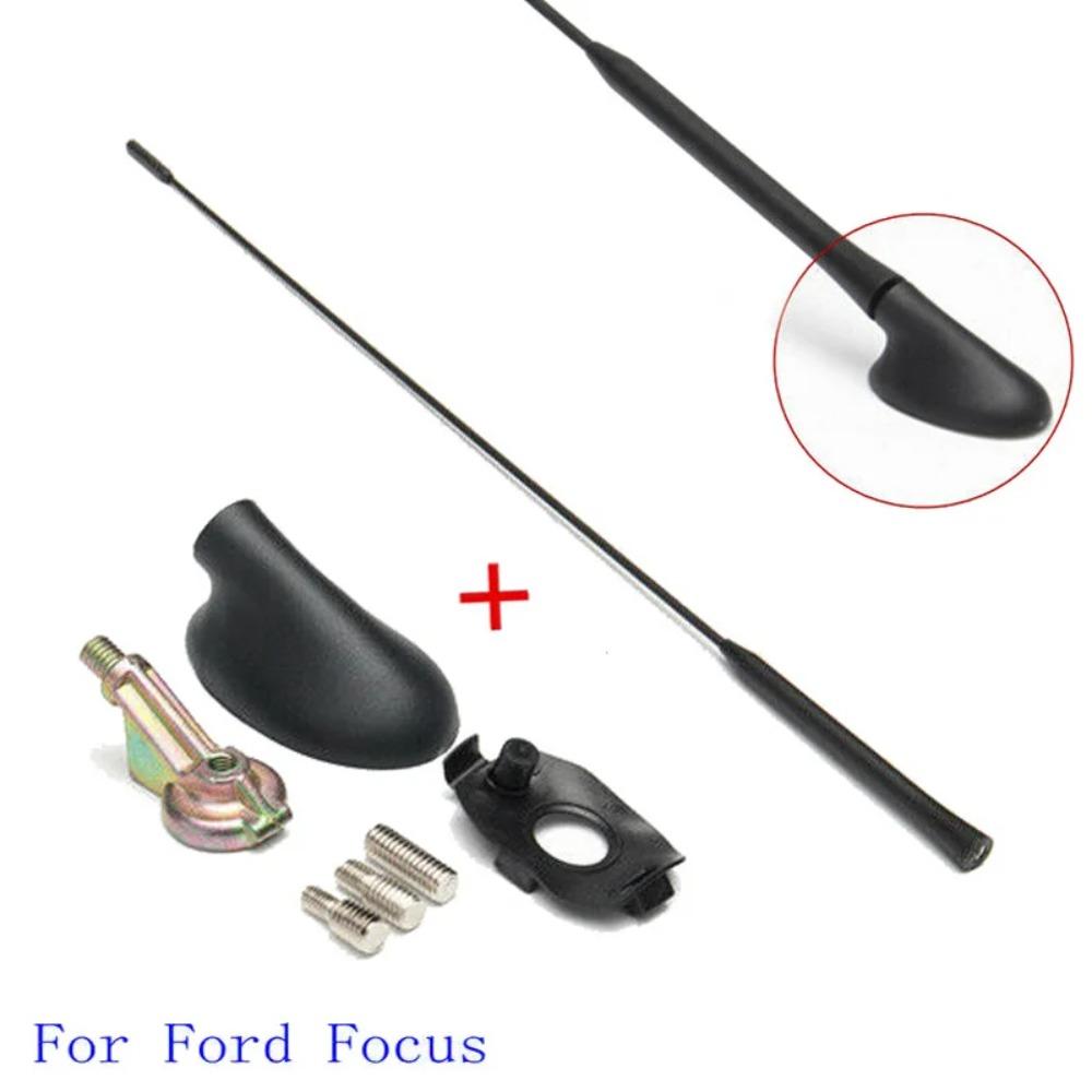 54cm Universal Car Roof Mast Whip Stereo Radio FM/AM Signal Antenna Mast With Base Kit For Ford Focus 2000-2007 XS8Z18919AA