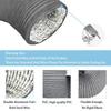Grey Dryer Vent Hose 4 Inch Exhaust Pipe Professional Air Ducting  Kitchen