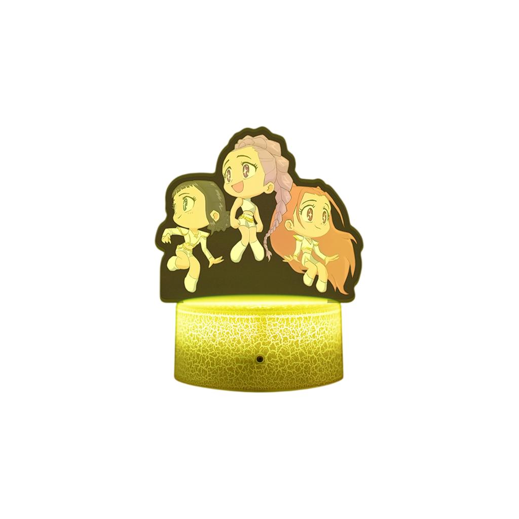 Stand Night Light Is Suitable For Children's Gifts, Fans Around The Beautiful Gift Lights