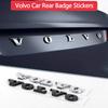 Pegatinas de Logo Metálico 3D Insignia Emblema Maletero Coche Calcomanía Accesorios Para XC90 V90 V60 XC60 V40 EC40 EX40 S80 S60 S90 C40 XC40 V