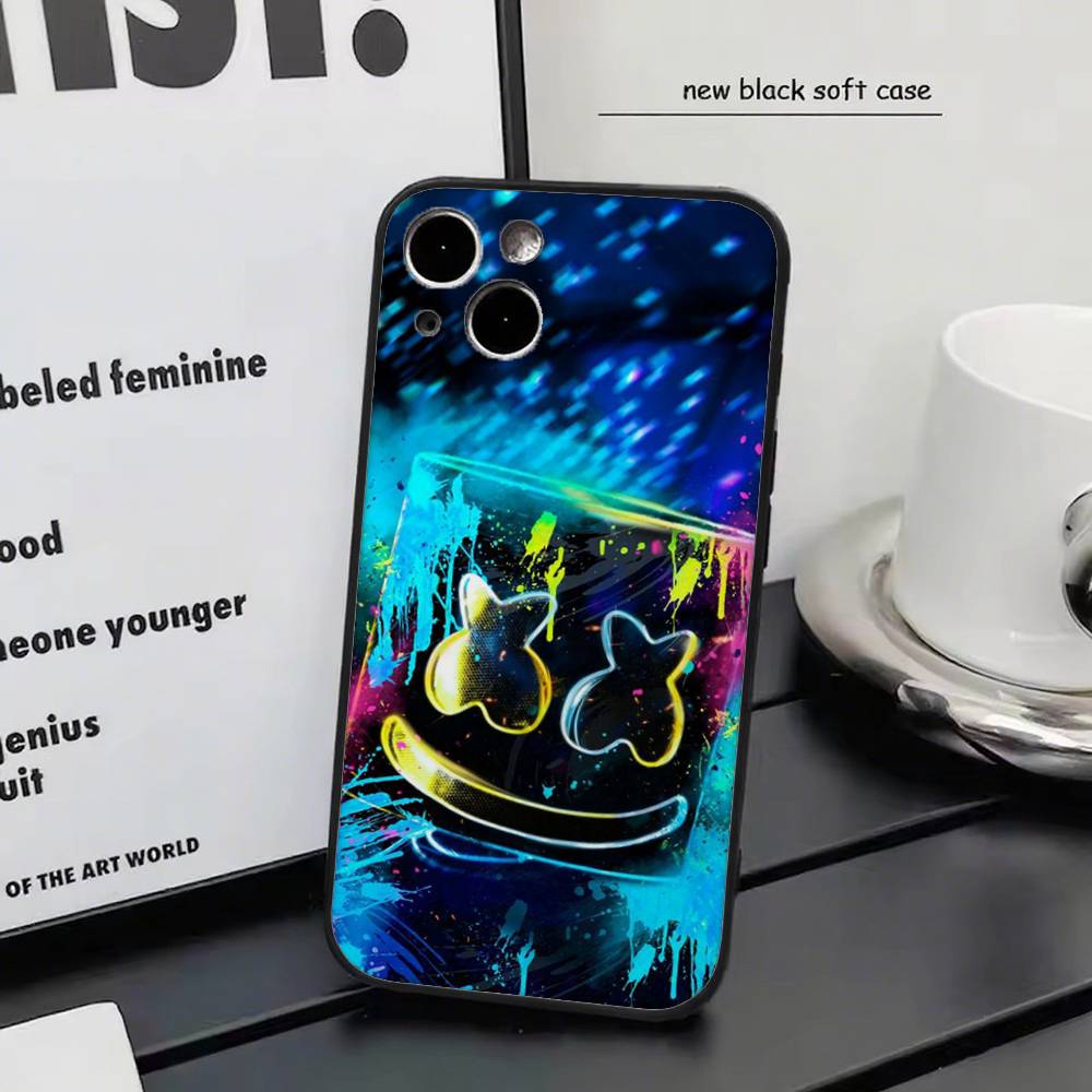 Cool Street Brand Boy for iPhone 15 16 14 Plus 13 12 11 17 Pro Max 17 Air Black Soft Phone Cover