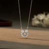 Agile Knot Series Girl Garland Necklace Female Bow Niche Collarbone Chain Light Luxury High-end Versatile Temperament