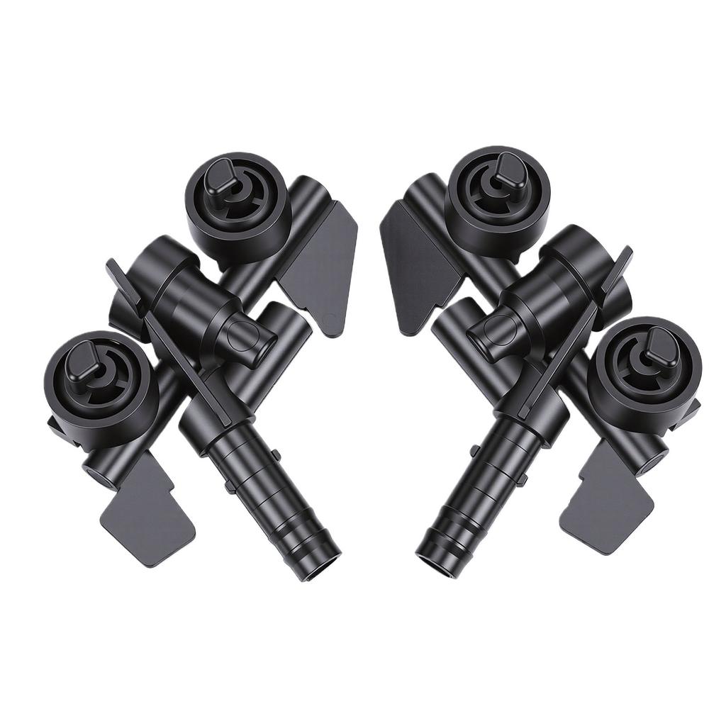 2pcs Headlight Washer Nozzle Left Right 61674290867 Headlight Washer Jet Spray Nozzle Replacement for 3 Series E46 1999