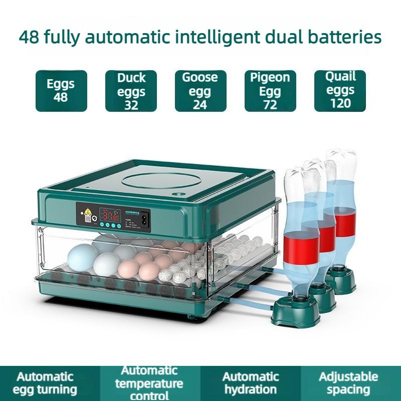 Intelligent Egg Incubator Automatic Egg Flipping Hydration Temperature Control Goose/duck/quail/pigeon Eggs Breeding Incubators