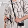 VOVMOEYA Kamera Kameragurt mit Dreiecksring für und Schultergurt für Fuji Kompakt- und spiegellose Digitalkamera Gesamtlänge Crossbody oder Hals