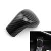 Carbon Fiber Style Interior Gear Shift Knob Cover Trim For Toyota Camry 2018-19