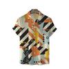 Hawaiian Short Sleeve Shirts For Men Summer Anime Style Graphic Print Cartoon Floral Oversized Original Harajuku Luxury Goth New